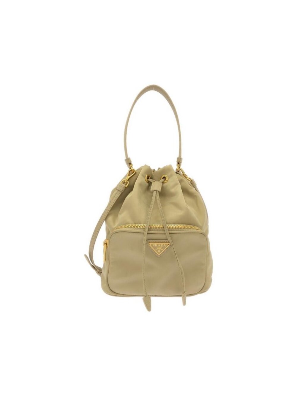 Prada Bag Handbag Gold
